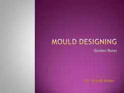 Tutorials on Injection Mould Designing:- Design Steps