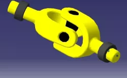 universal joint 3D model
