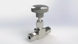 Valve, Needle, Integrated Bonnet, 316 SS, Swagelok