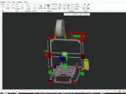 2020 extrusion printer (refer prusa I3) 2017/02/22 upload .STP (easy for edit)
