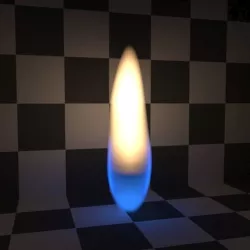 3D Candle Flame 3D model