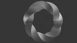 3D Twisted Cube 3D model