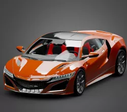 Acura NSX 3D model