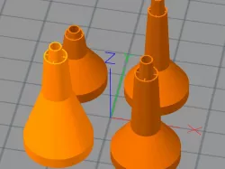 Air Escape Funnel (Parametric)