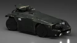 Aliens USMC APC 3D model