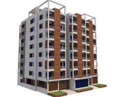 Apartment building 15 3D model
