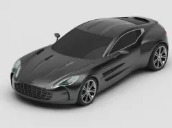 Aston martin 3D model