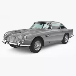 Aston Martin DB5 1964 Low-poly  3D model