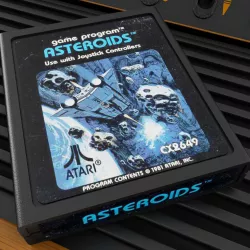 Atari Cartridge Low-poly  3D model