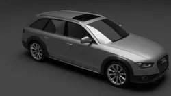 Audi a4 quattro 3D model