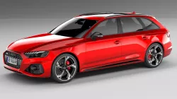 Audi RS4 Avant 2020 3D model