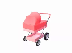 Baby Pram 3D model