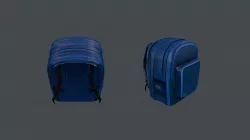 Backpack Low-poly  3D model