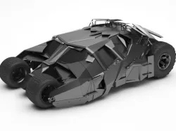 Batmobile 3D model