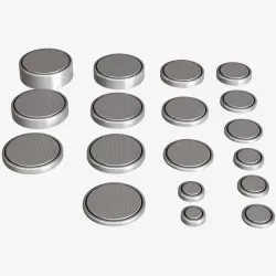 Batteries CR Set 3D model