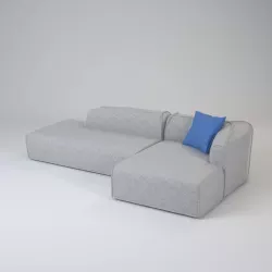 Bengal sofa corner 3D model