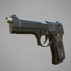 Beretta 92FS 3D model