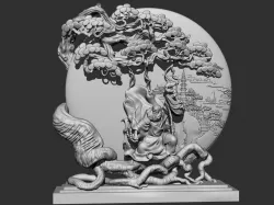 bodhidharma 3d 3D model