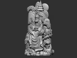 bodhidharma 3D model