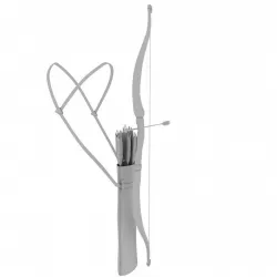 Bow and Arrow  3D model