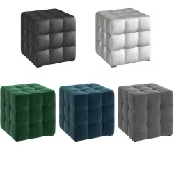 Box Ottoman Colors  3D model
