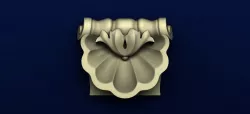 Bracket R05 3d stl models for artcam and aspire Programmes 3D model