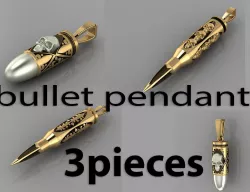 bullet pendant 3D Model Collection