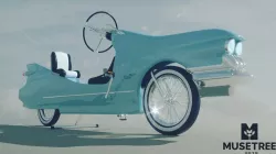 Cadi bike 1959 3D model