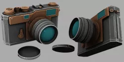 camera 3D model
