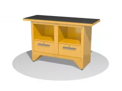 Carpenters bench 3D model