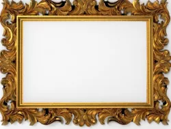 carved frame 3D model