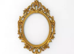 carved frame 3D model