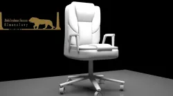 chair  Low-poly  3D model