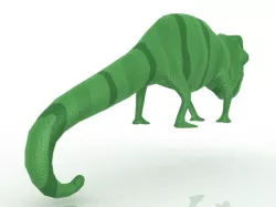 Chameleon 3D model