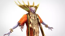  Character people human cartoon mermaid king Low-poly  3D model