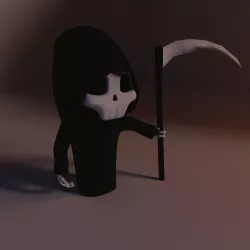 Character - Skeleton Low-poly  3D model