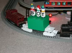 Christmas Rail Car 1