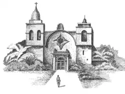 Church Lithograph
