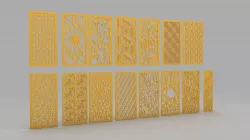CNC cut  3D model
