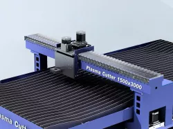 CNC Plasma Cutting Table Low-poly  3D model