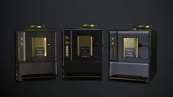 Coffee Maker  Low-poly  3D model