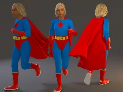 Cosplay Female BCC 2130 002 3D model