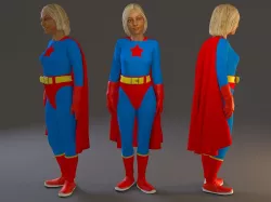 Cosplay Female BCC 2130 003 3D model