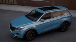 Crossover Car Low-poly  3D model