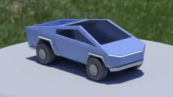 Cybertruck Toy 3D model Low-poly  3D model