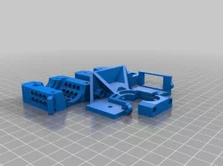 E3D HotEnd support for Aluminium Prusa