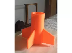 EASY Do it Yourself Rocket! Made from Easy to obtain materials and a 3D print!