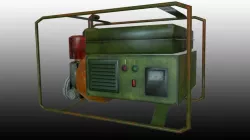 electric generator Low-poly  3D model