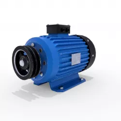Electric Motor 1 Low-poly  3D model