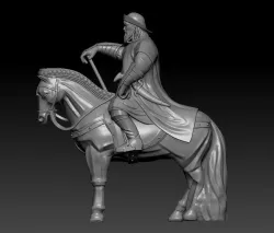 Emperor of Mongolia 3D model